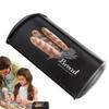 Bread Box Vintage Cake Storage Container Homemade Bread Keeper Household Dessert Freshness Organizer Box For Toasts Loaves