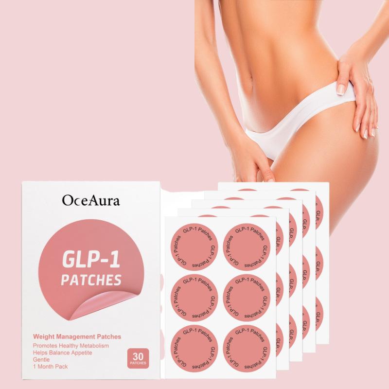 30Pcs Slimming Patches Body Sticker Healthy Body Comfortable Care Weight Loss Patch Round Hydrocolloid Invisible Patches