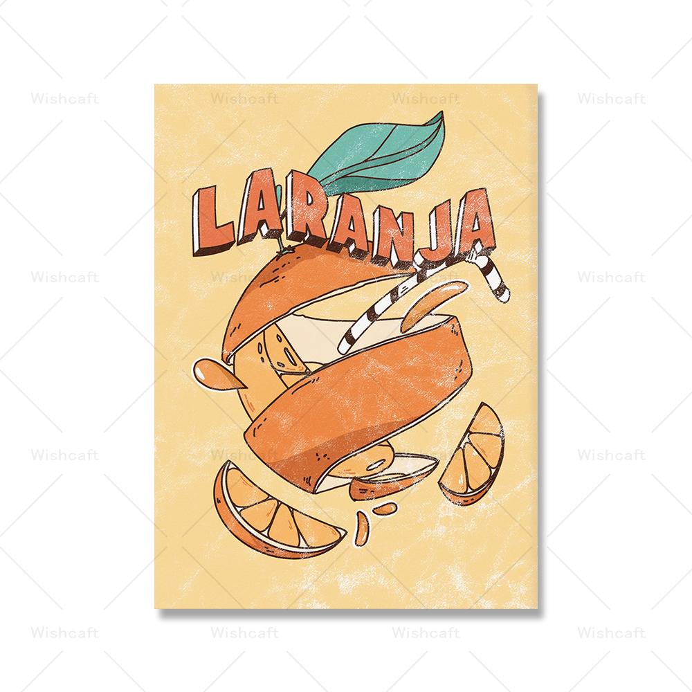 Japanese Food Poster Grocery Store Ramen Sushi Fruit Fish Can Wall Art Print Canvas Modern Kitchen Decor Retro Coffee Painting