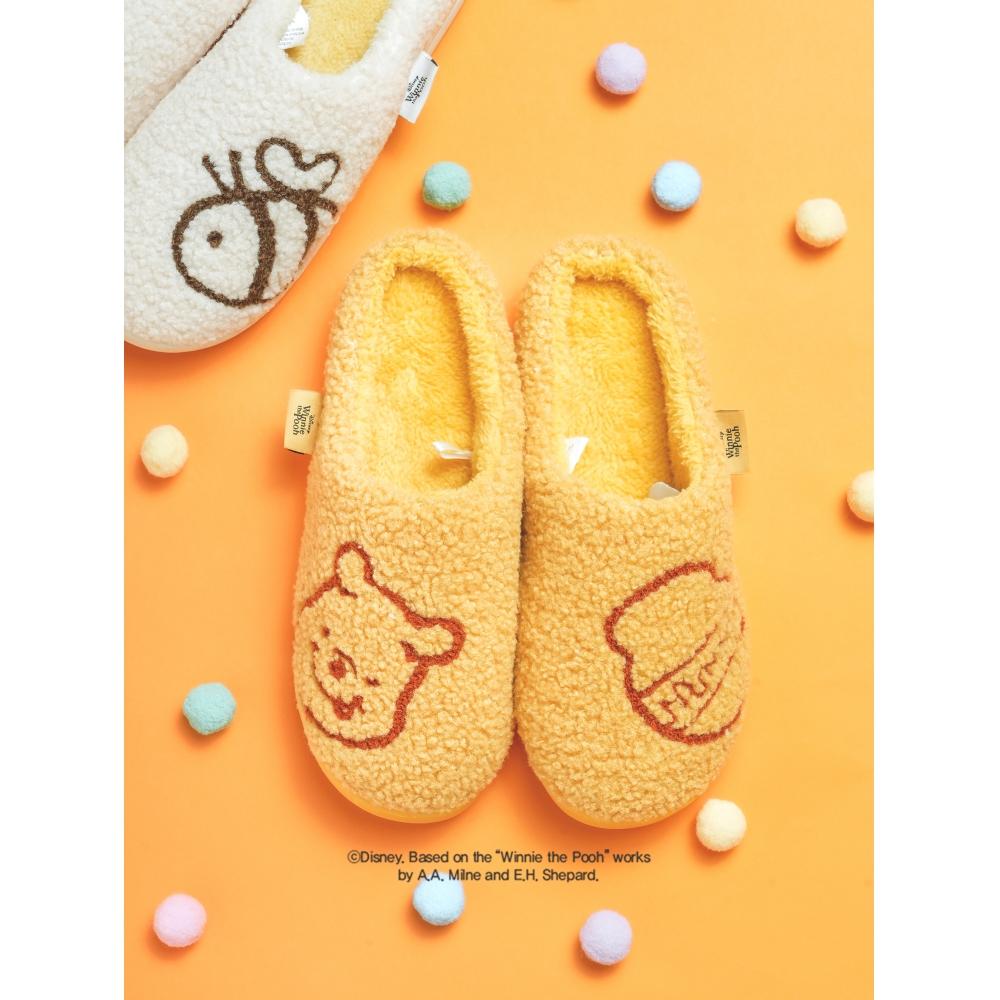 

Daiso Disney Винни Пух вышитая линия гостиная обувь Yellow guitar Winnie the Pooh