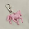1/4Pcs Keychain Pendant Mini Horse Design Christmas Ornament with Hanging Loop DIY Jewelry Accessories