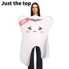 Teeth Cosplay Halloween Outfit Stage Performance Drama Costume Activity Party