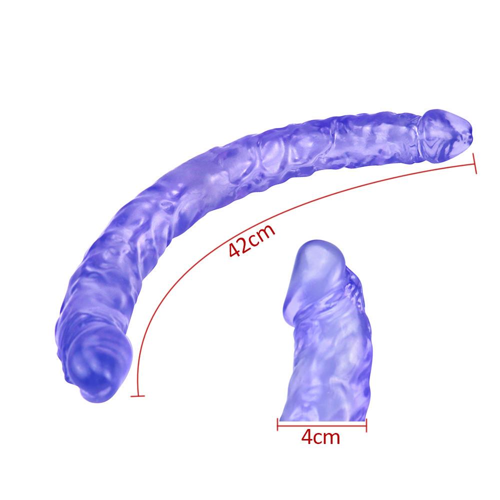 MoDi Double Head Dildo Long Double Ended Dildo Flexible Big Penis for Women Masturbator Sex Toys for Lesbian Gay