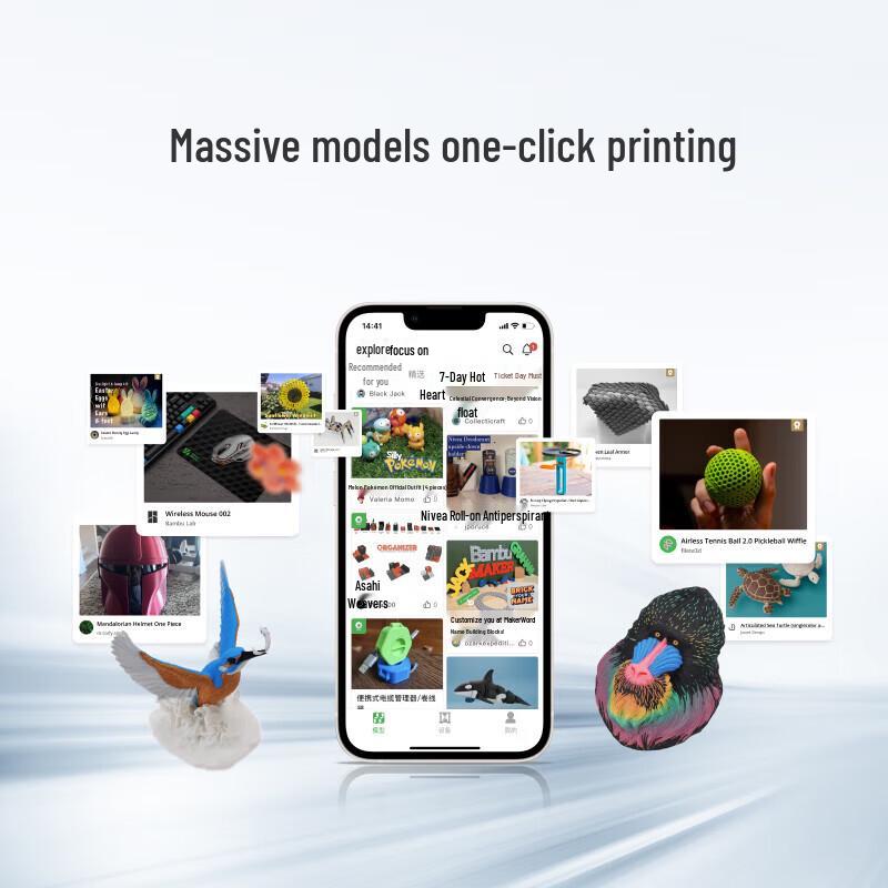 Bambu Lab A1 Combo Multi-Color 3D Printer