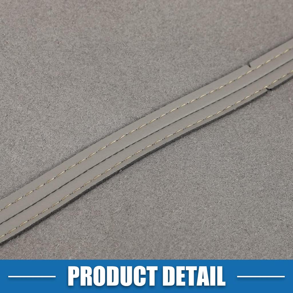 Auto Vordertürverkleidung Armlehnenabdeckung Innenraum Türverkleidungen für Acura TL 2009-2014 Grau 1 Paar