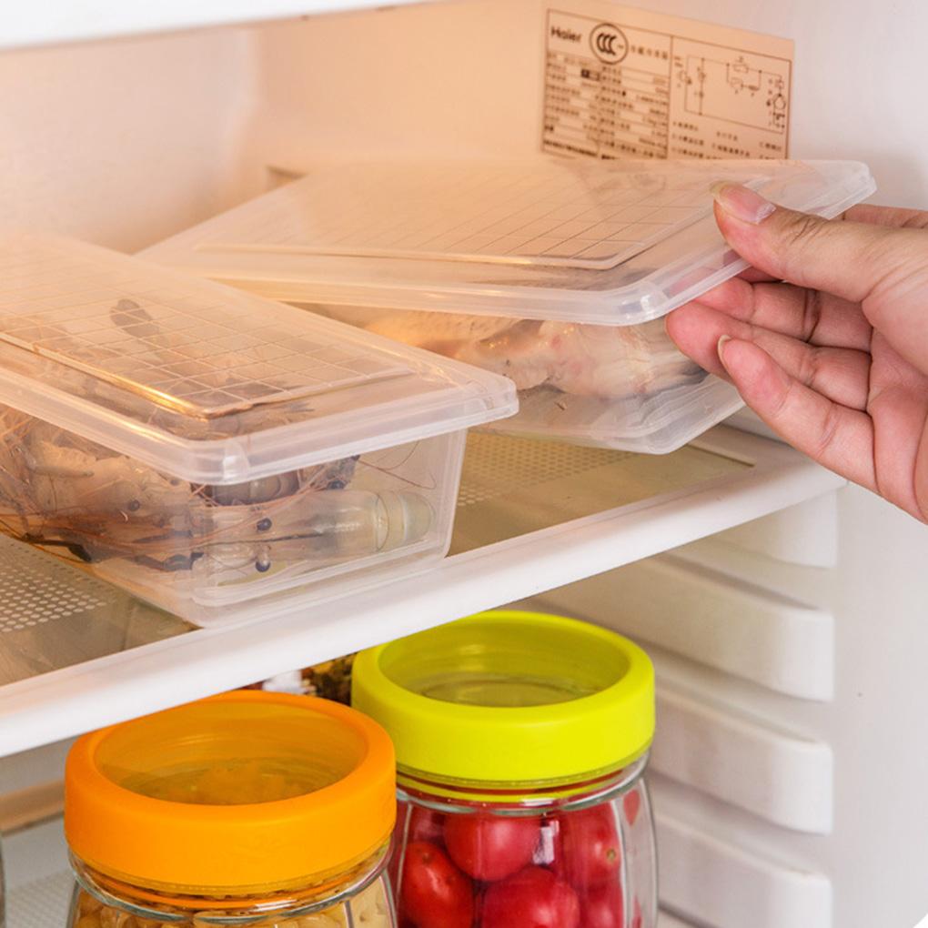 Kitchen Food Fruit Storage Containers Refrigerator Case Plastic Box