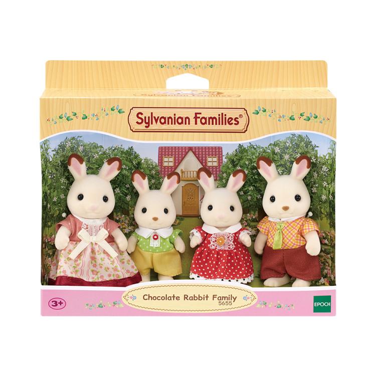 [Sylvanian]5655-New Chocolate Rabbit Family