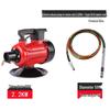 Deqier 2.2KW Insert-Type Concrete Vibrator with 8m Rod CN Plug (adapter Included)
