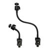 Adjustable C Shape Clip Rod Mount With 90mm/280mm Flexible Arm For Photography Lighting Stand And Phone Mount