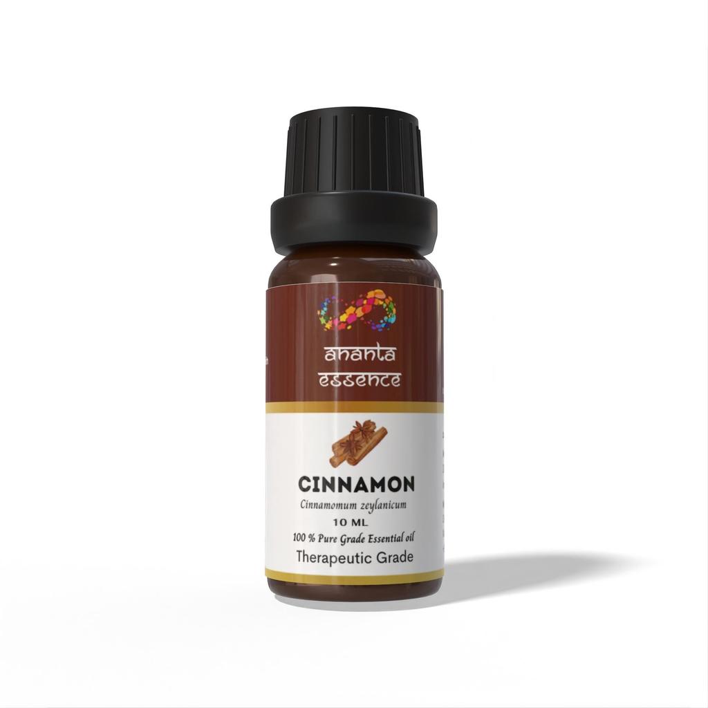 Ananta Zimt Ätherisches Öl 10 ml – Warmes würziges Aromaöl für Diffusoren, Kerzen und Raumduft