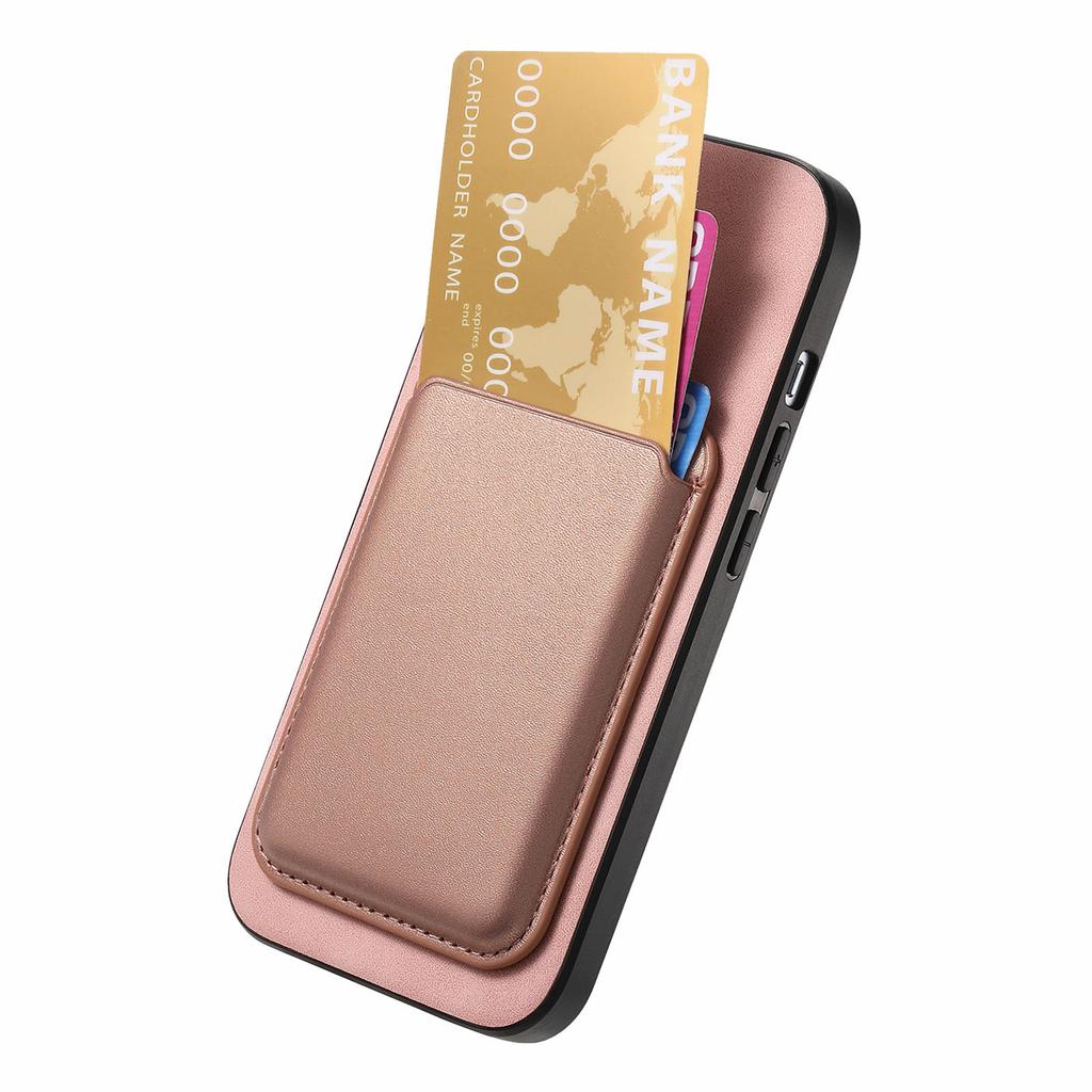 Für iPhone 17 Pro Hülle Abnehmbare Magnetische Kartenfachtasche Leder Handy Rückseite