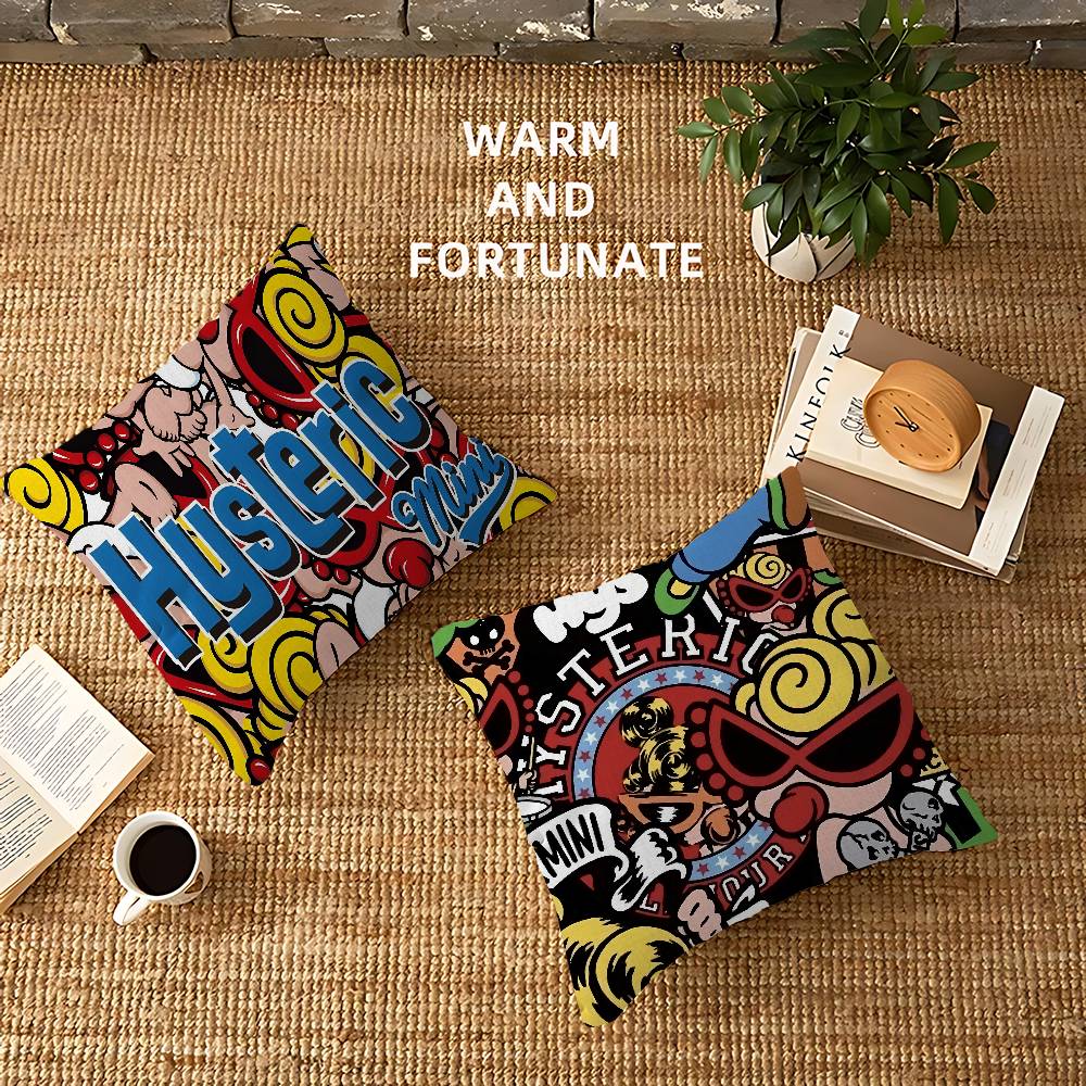 Japan H-Hysterics Fashion Mini Pillow Cover Design Cushion Cover Decor Holiday Decorati