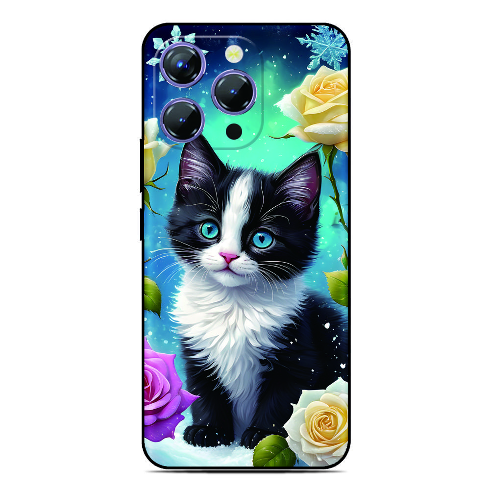 Kitten Cute Cover for Xiaomi 17 Pro Max Poco C85 C65 C71 F8 Ultra M7 M4 Redmi K90 A5 15 15C 5G 13C 12C 10C 4G Phone Case