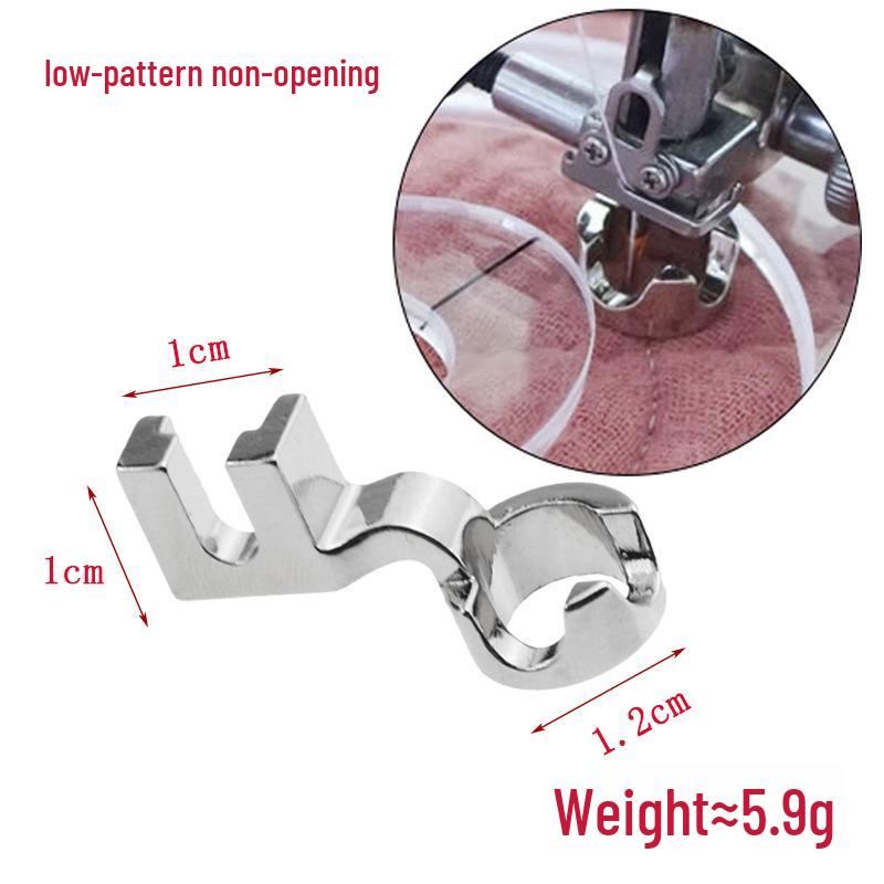 Multifunctional Electric Sewing Machine with Zipper, Binding, and Overlock Presser Foot Attachments