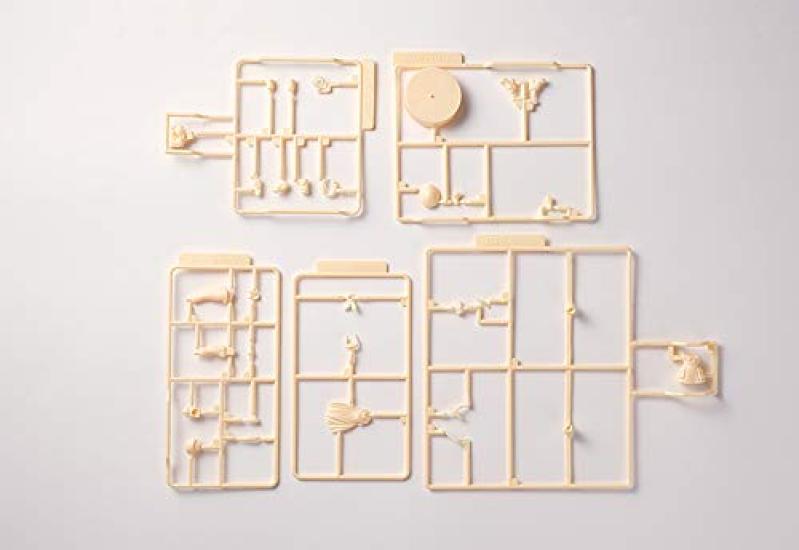 PLAMAX Shunya Yamashita Military Cuties Minimum Factory Bernie Makeup Edition Scale PS Assembly Type Plastic Model MF-39 1/20