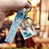Oil Perfume Bottle, Unicorn Keychain Pendant, Cartoon Drift Bottle, Couple Bag, Key Chain Ring, Couple Pendant.