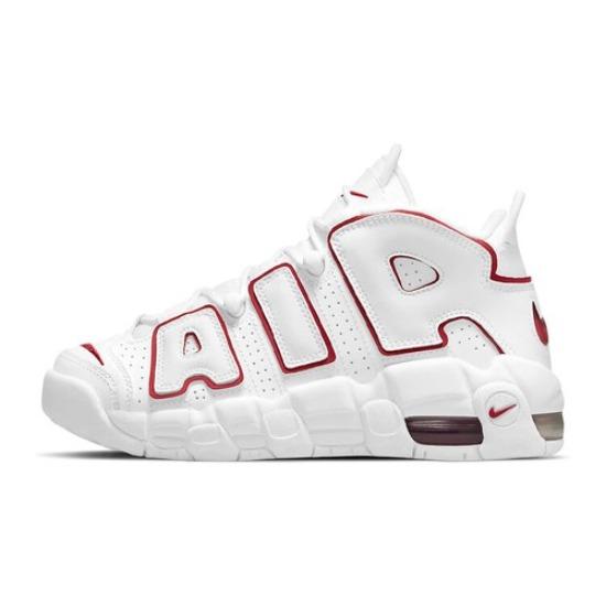 Nike Air More Uptempo Low White Varsity Red 2021 - DJ5988-100