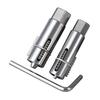 12mm And 14mm Broken Pipe Extractor Tool Adjustable Damaged Thread Extractor With Hex Wrench For Faucet Valve Tool accessories
