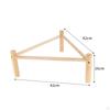 Bird Stand Wooden Perch Playground Training Platform Activity Center Parrot Playstand for Cockatiels