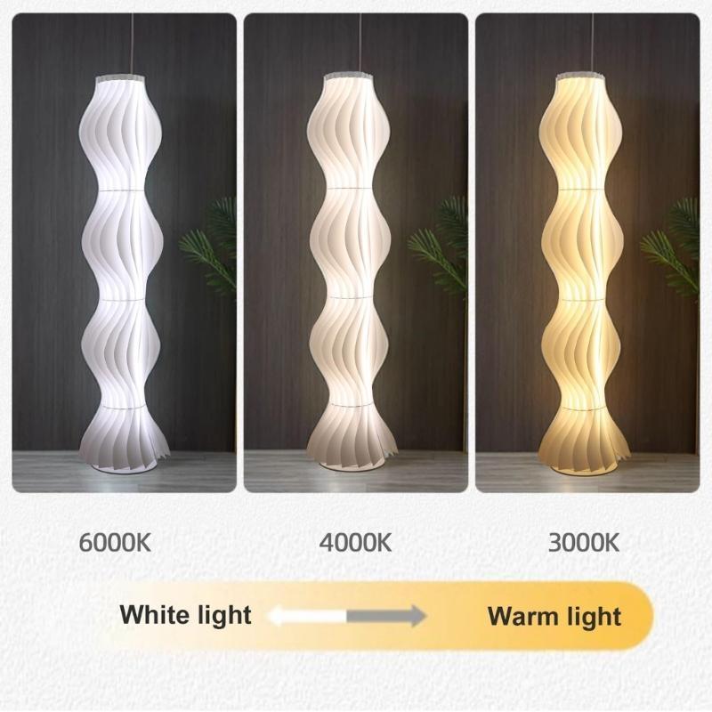 Modern LED Floor Light Standing Lamp Efficient Heat Dissipation Grass Skirt Floor Light For Reading Or Relaxing M4YD