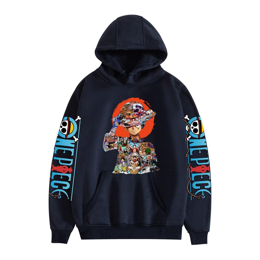 ONE PIECE Anime Hoodie Student Sweatshirt Long Sleeve Men Women Hoodies Harajuku Streetwear Pullovers Fashion Clothes