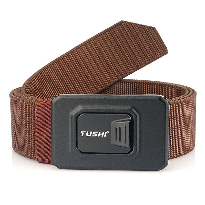 Neue taktische Schnellverschluss-Schnalle aus Aluminiumlegierung, elastischer Nylon-Gürtel, Werkzeuggürtel, Outdoor-Trainingsgürtel