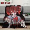 Kasane Teto 2D Flat Pattern Flannel Blanket High quality All Seasons Warmth and Comfort Perfect for Christmas Gifts.MMT0918255