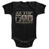 ZZ Top Black Baby Romper T-Shirt