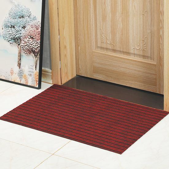 Heavy-Duty Doormat Absorbent Entrance Rug Floor Mat with Waterproof Rubber Backing Non-Slip Mud Dirt Catcher Commercial Doormat