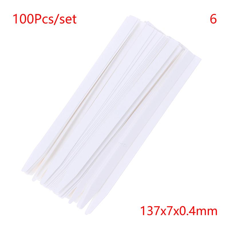 100pcs 115*15mm 155x35mm 60x20mm Perfume Aromatherapy Essential Oils Tester Strips Fragrance Disposable Paper Strips Test Paper