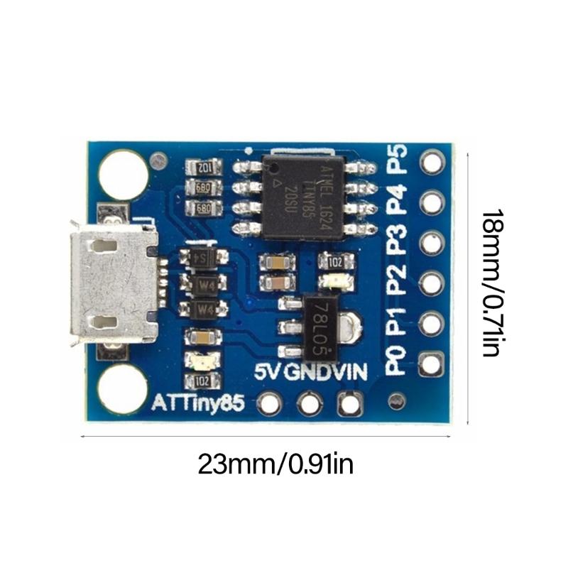 2Pcs Digispark  USB Development Boards Cost Effective Solution For Microcontroller Projects and Prototyping
