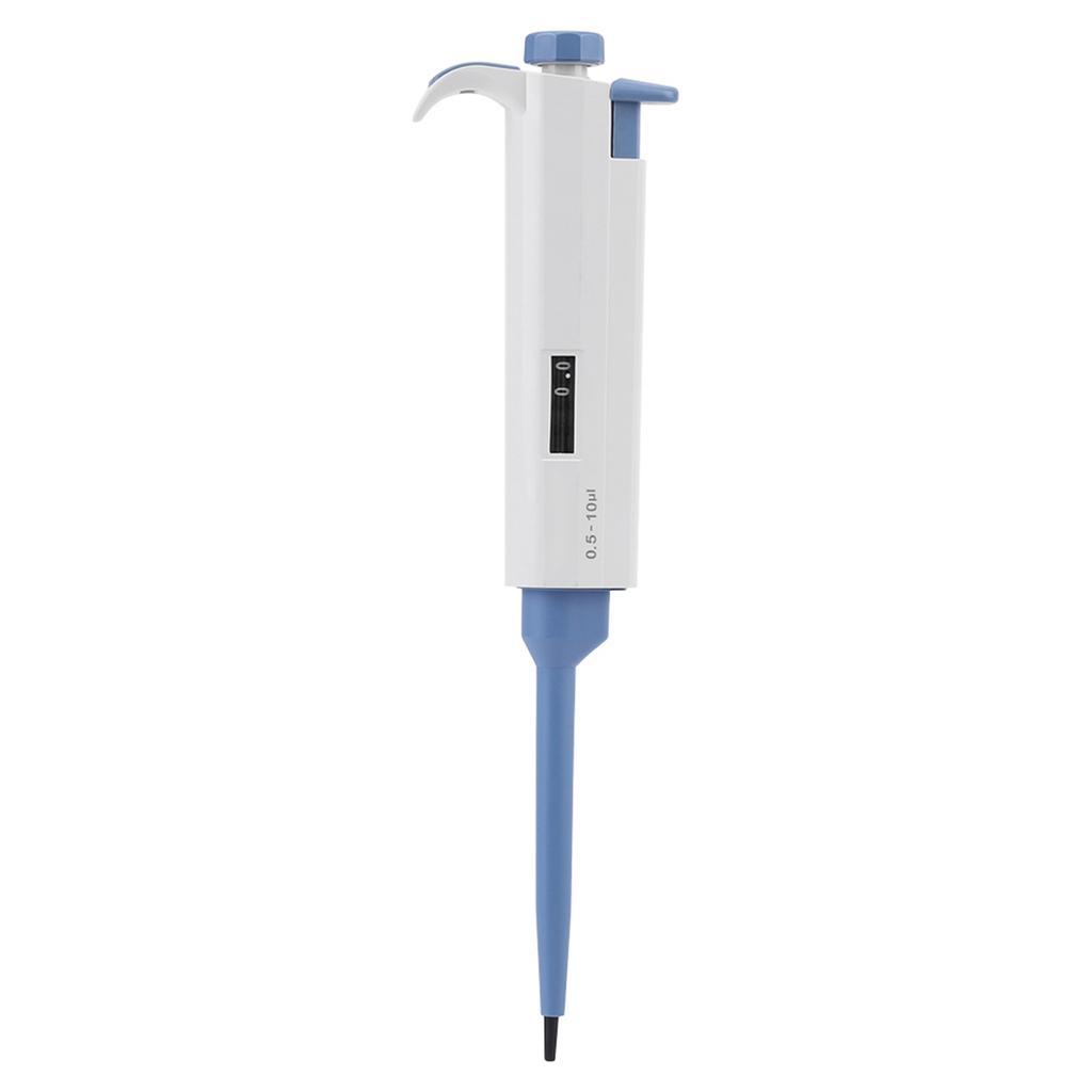 1pc Single Channel Manual Adjustable Pipette Pipettor Pipet Laboratory Tool 0.5~10ul