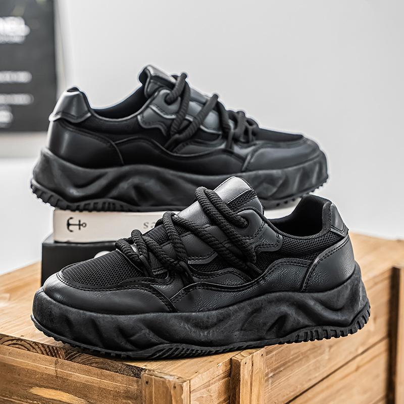 New Niche Design Casual Shoes Men's Casual New Trendy Dad Shoes Little White Shoes Board Shoes Bread Shoes Versatile Men