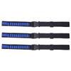 3PCS EVA Soft Tactical Strap Cartridge Belt Bandolier with Plastic Button Soft Air Gun Accessories