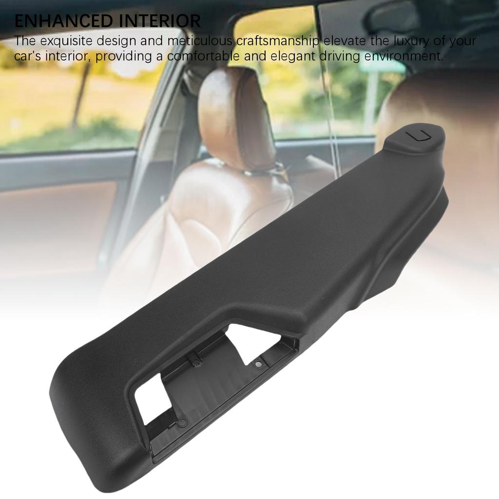 Right Seat Side Trim Cover Seamless Fit Rugged Stable Structure Stylish Front Power Seat Panel Trim Cover for Vehicle