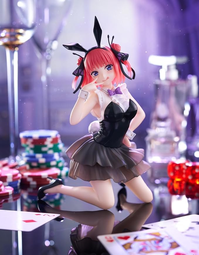 The Quintessential Quintuplets Desktop Cute Figure Nakano Nino Bunny Ver. 1 Type Official