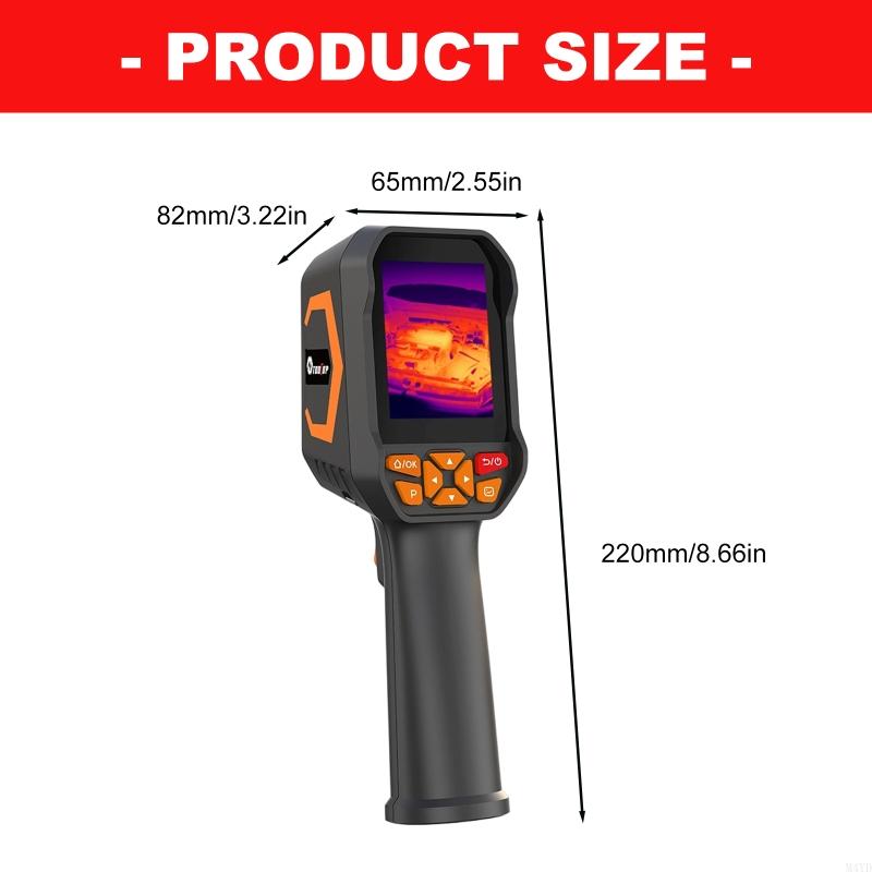 Thermal Imaging Camera Wide Temperature Ranges 20°C to 550°C Thermal Detectors Handheld Thermal Imager M4YD