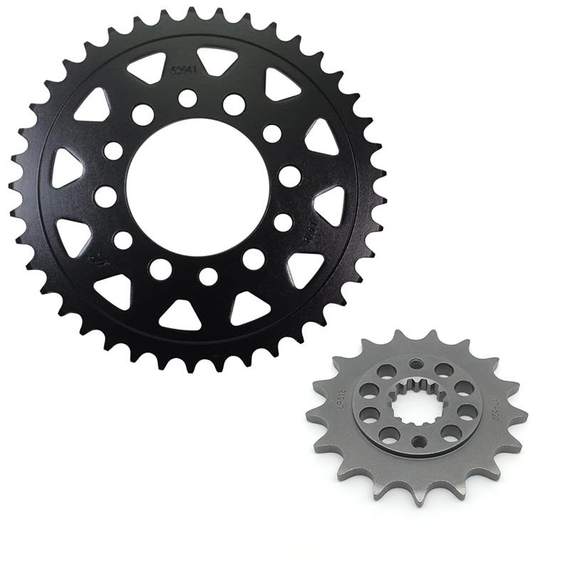 520 Motorcycle Front Rear Sprocket For Kawasaki Ninja ZX-10R ZX10R ZX1000 ZX1002 2004-2025 ZX-10RR ZX1000 Ninja 1000 13-19 39T 17T