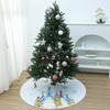 1Pcs Cartoon Christmas Tree Skirt Crafts Tree Surround Base Set Merry Christmas Decoration for Home Xmas Ornaments Navidad 2025