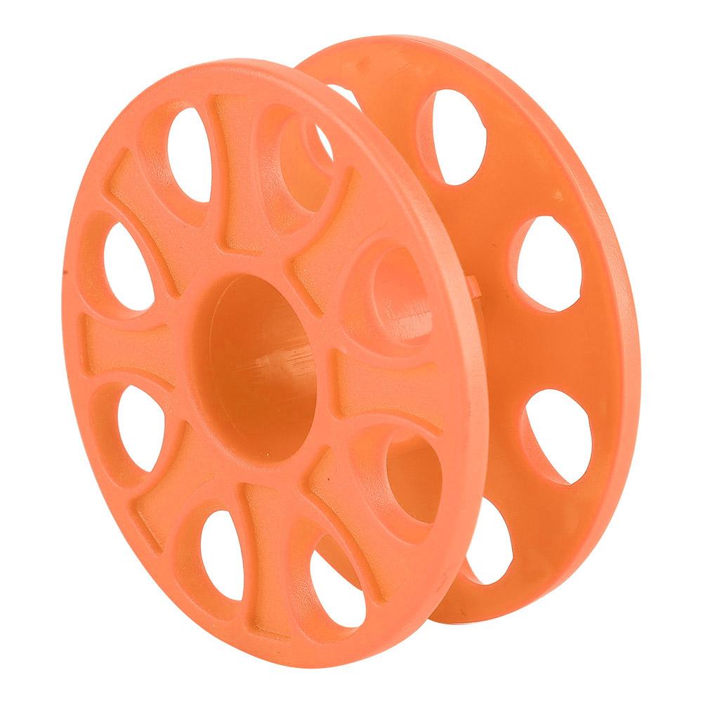 Bobina Compatta per Scuba Diving in Plastica Resistente Bobinatore a Dito Accessorio Subacqueo per Subacquei Arancione