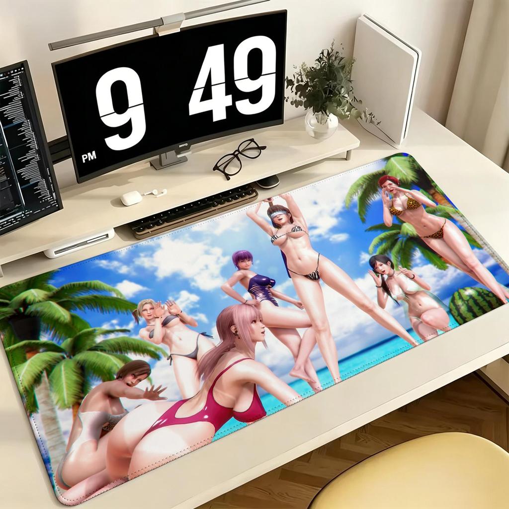Pro ESports Xxl Gaming Mousepad Extra Large NonSlip Stitched Edge Keyboard Laptop Desk Mat For Pc Gamer Dead Or Alive