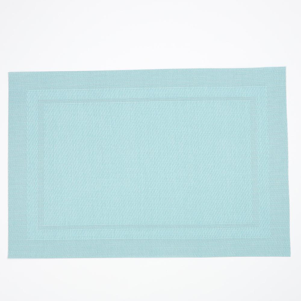 Placemats Set of 4, Heat-Resistant Woven Vinyl Placemat, Non-Slip Washable PVC Table Mat, Easy to Clean Premium Plastic Mats