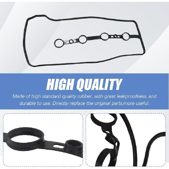 VS50530R Kleppendeksel Pakking Afdichting Compatibel met Toyota Camry Corolla Highlander RAV4, Scion TC XB, Pontiac Vibe, 2.0L/2.4L 2AZFE 112130H010