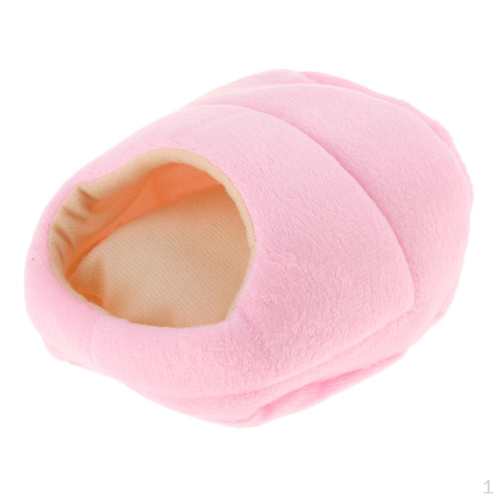 

Cave Warm Winter Sleeping Bag Bed for Hamsters, 13.5 X 7 Cm рожевий