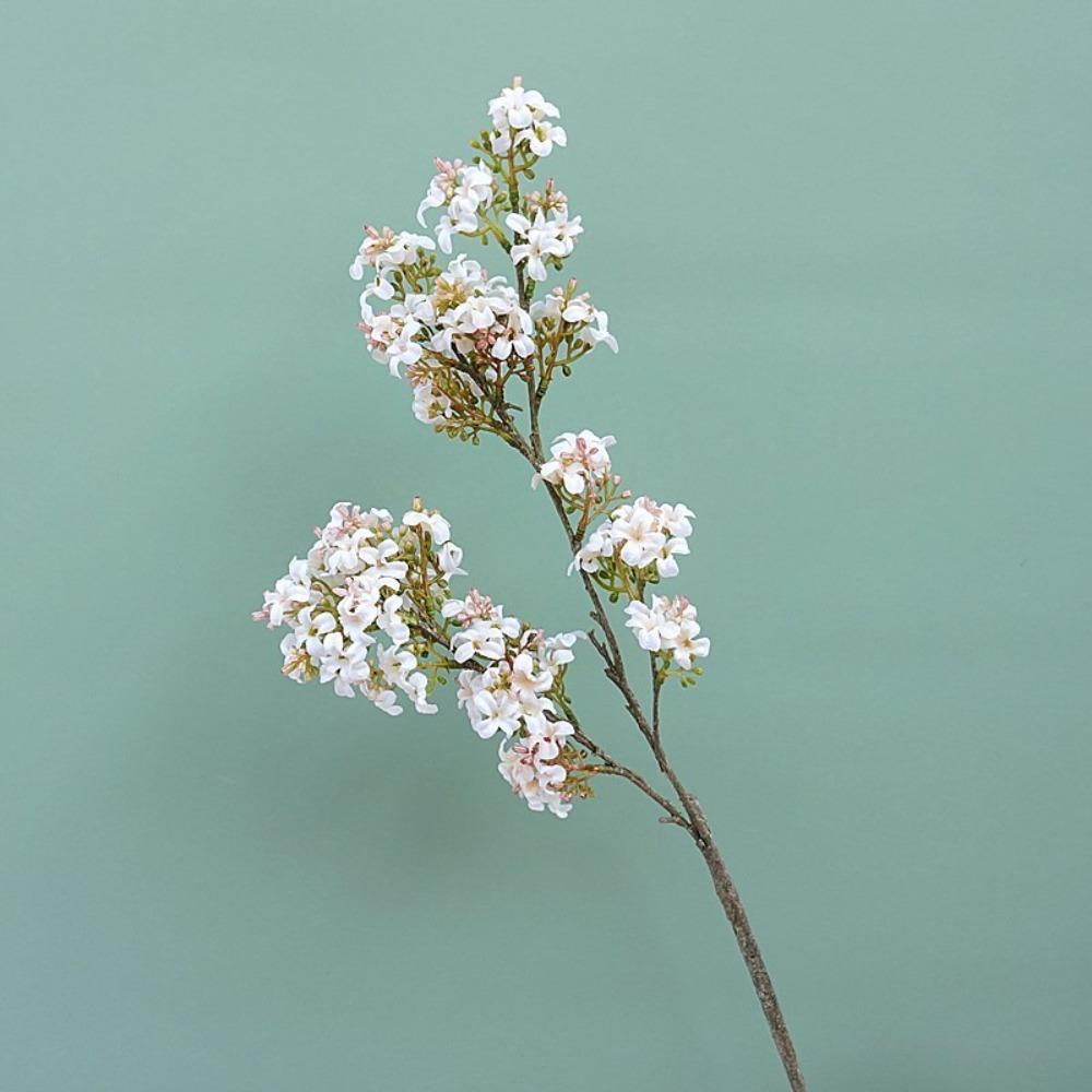 Plastic Artificial Thyme Flower Luxury Fake Flower Thyme Flower Branch Holiday Party Wedding
