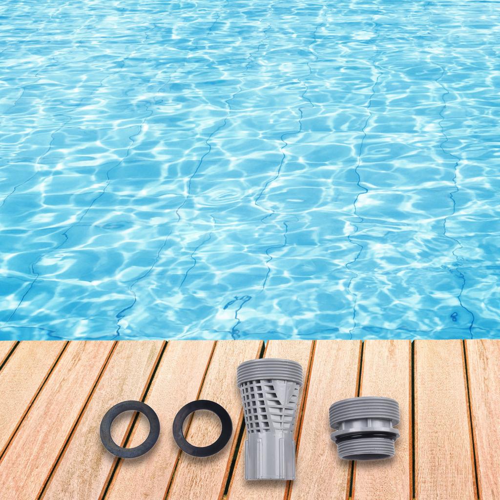 High Quality Brand New Practical Connector For Sandra Short Connector For Pool For SolarPRO Hose Reliable Replacement 1-1/2-Inch