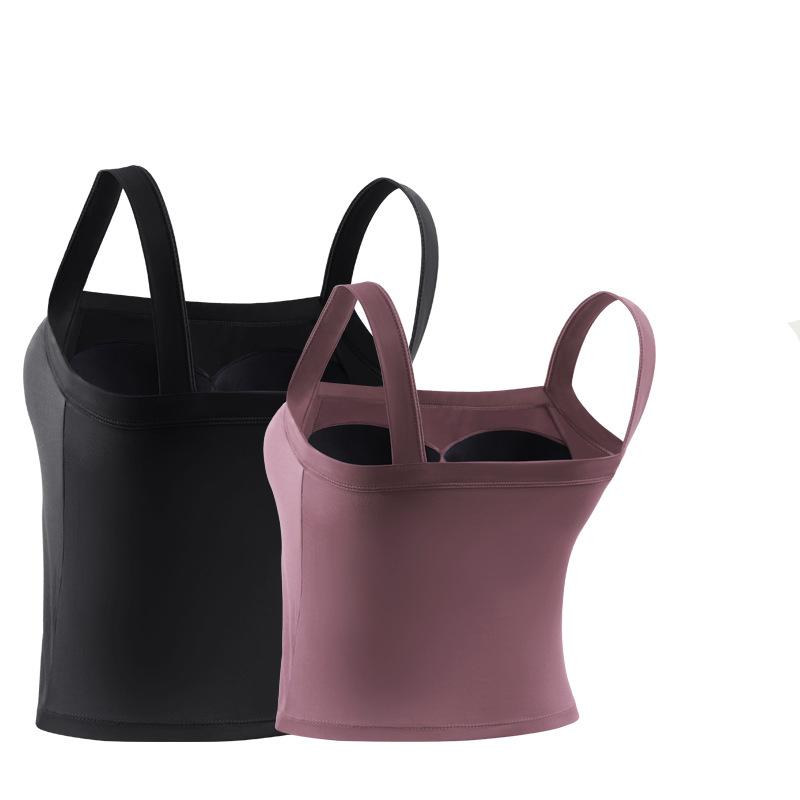 Women  Sports Bra Gym Running Tank tops Clothing Crop Shirt Singlet Sexy Base Layer Workout Vest