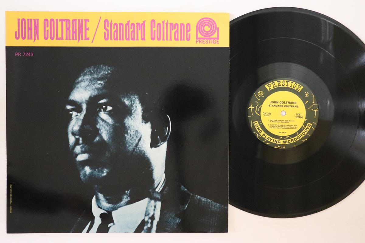 

LP Пластинка JOHN COLTRANE - Standard Coltrane OJC246 Original Jazz C 1986 US Джаз Б/У
