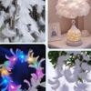 Colorful Feather Craft Feather Rainbow Color Children's Feather Handmade Wedding DIY Decoration Feather 3-5 Inch