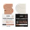 Set Shampooing & Après-Shampoing Solides à l'Eau de Riz pour la Croissance des Cheveux - Set Solide Shampooing & Après-Shampoing pour Renforcer les Cheveux - Shampooing Solide & Après-Shampoing à l'Eau de Riz